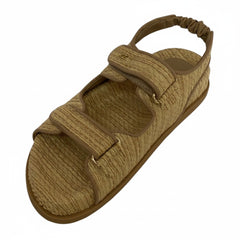 SANDÁLIA PAPETE BEGE TRAMADA A 11903 0019 0001 AREZZO