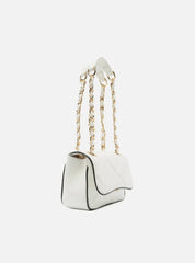 BOLSA TIRACOLO BRANCA COURO MIZZ PEQUENA DUO A 50023 0795 0002 AREZZO