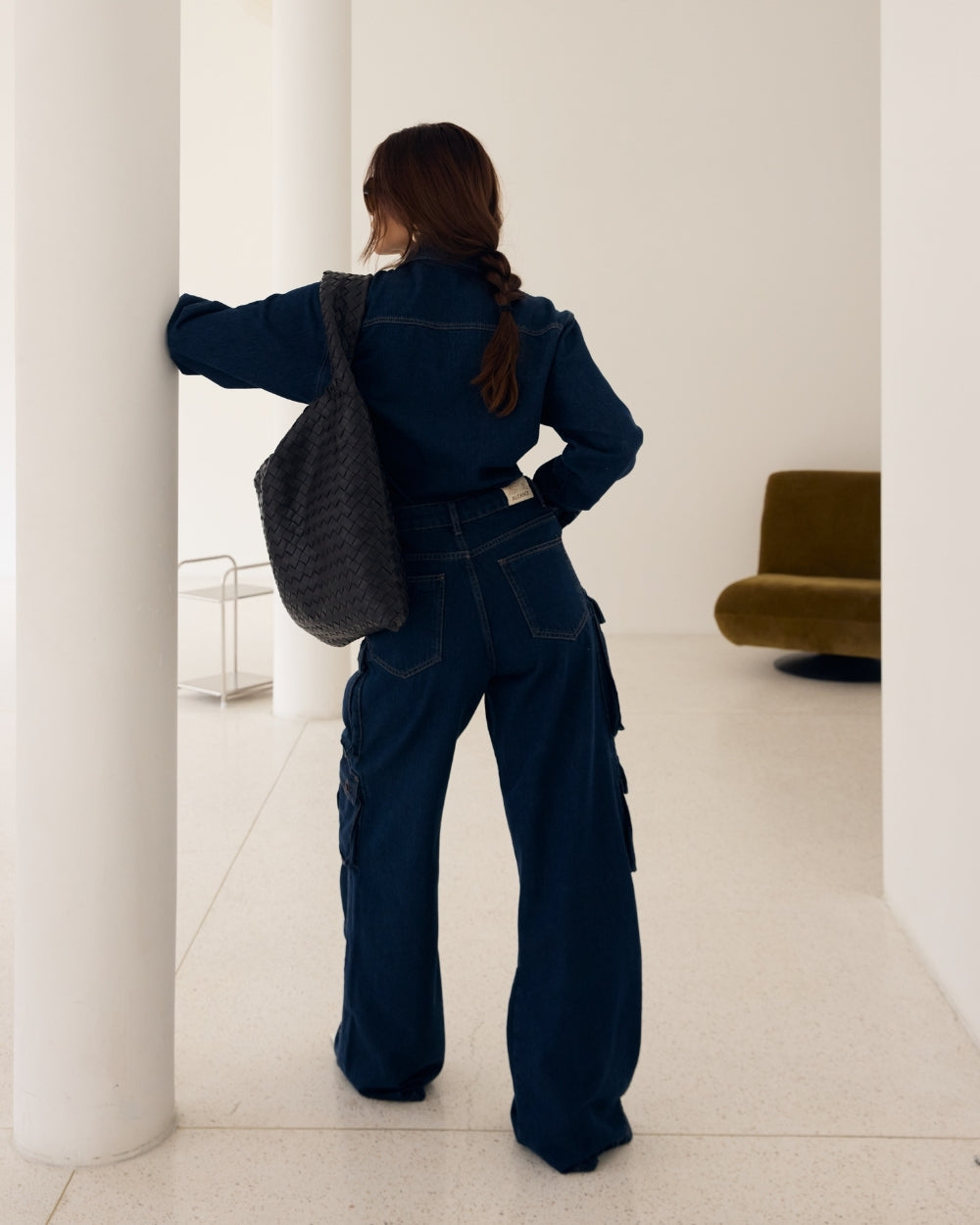 Calça Feminina Alcance ref. JEANS ESCURA - VintedoisK
