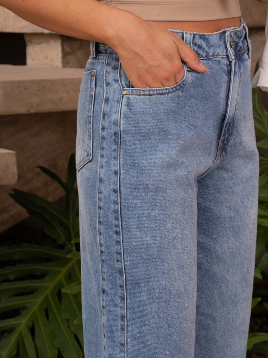 Calça Feminina SKENN ref. JEANS MOM - VintedoisK