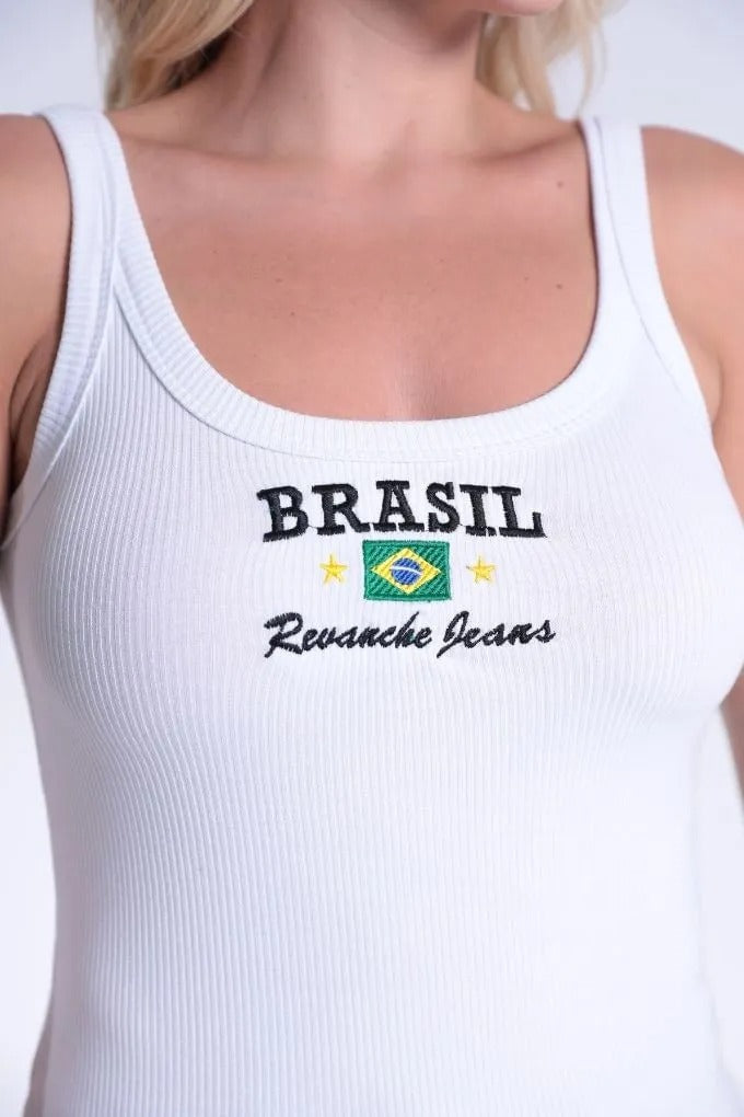 Blusa Feminina Revanche ref. BLUSA REGATA - VintedoisK