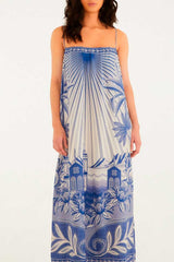 VESTIDO LONGO AFETO TROPICAL 345231 FARM RIO