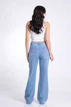 Calça Feminina Revanche ref. JEANS RETA - VintedoisK