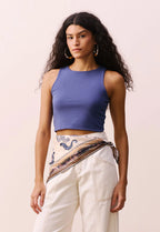 Blusa Cropped Cacay lateral