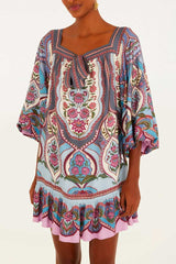 VESTIDO CURTO NIRVANA 345227 FARM RIO