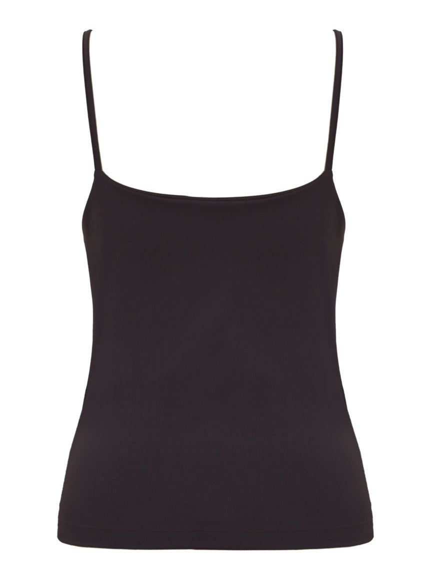 Textura e material da blusa básica decote V Skenn