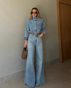 Calça Feminina Alcance ref. JEANS CLARA - VintedoisK