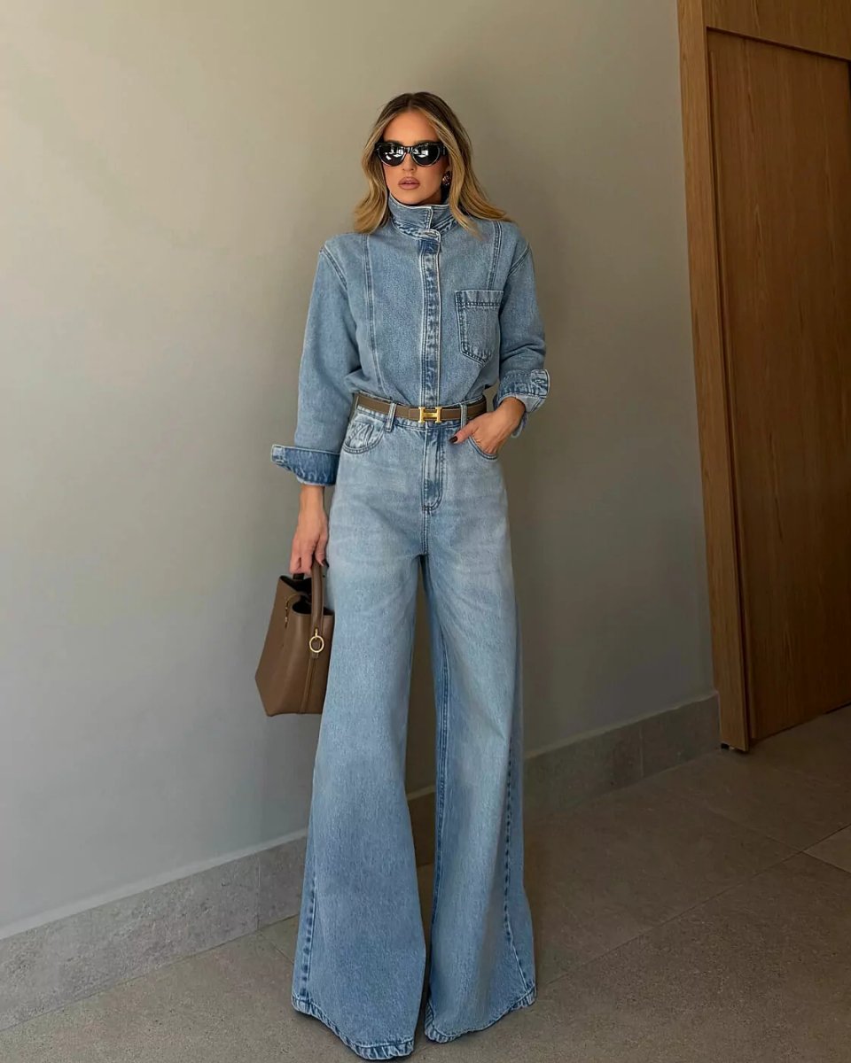 Calça Feminina Alcance ref. JEANS CLARA - VintedoisK