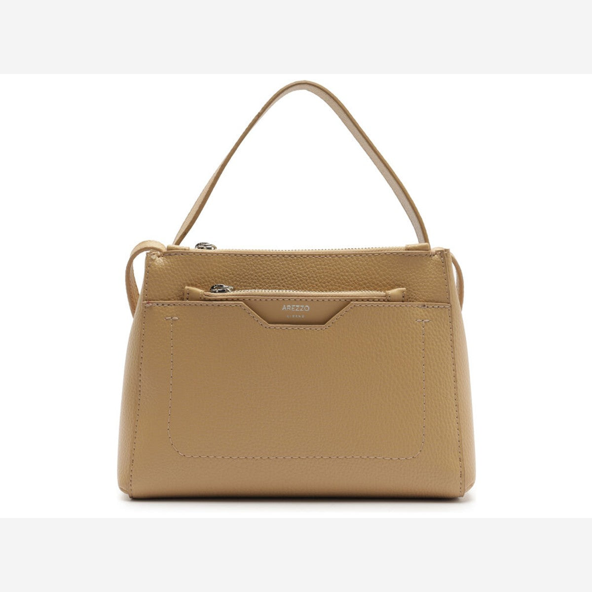 BOLSA TOTE BEGE MÉDIA METAIS A 58100 0498 0063 AREZZO