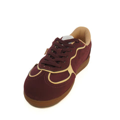 TÊNIS A'25 BORDÔ E AMARELO C 30579 0012 0008 ANACAPRI