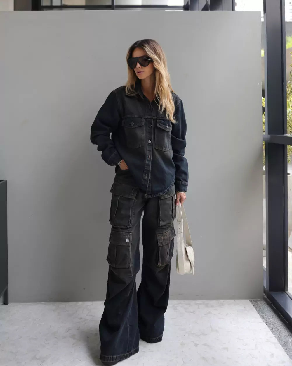 Camisa Feminino Alcance ref. CAMISA JEANS - VintedoisK
