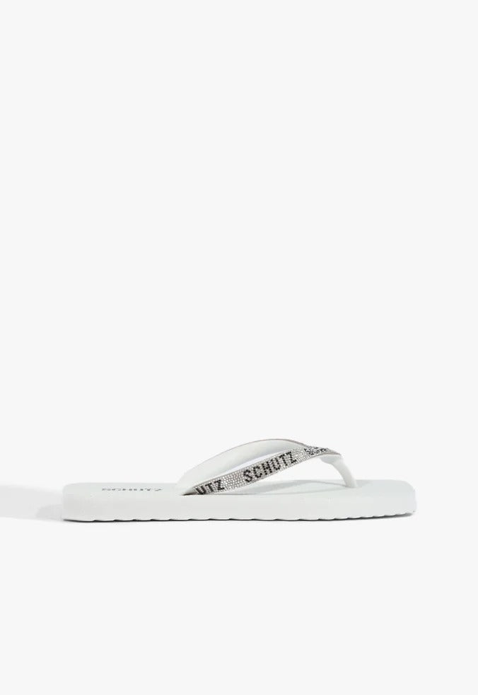 Chinelo Feminina SCHUTZ ref. CHINELO BRANCO - VintedoisK