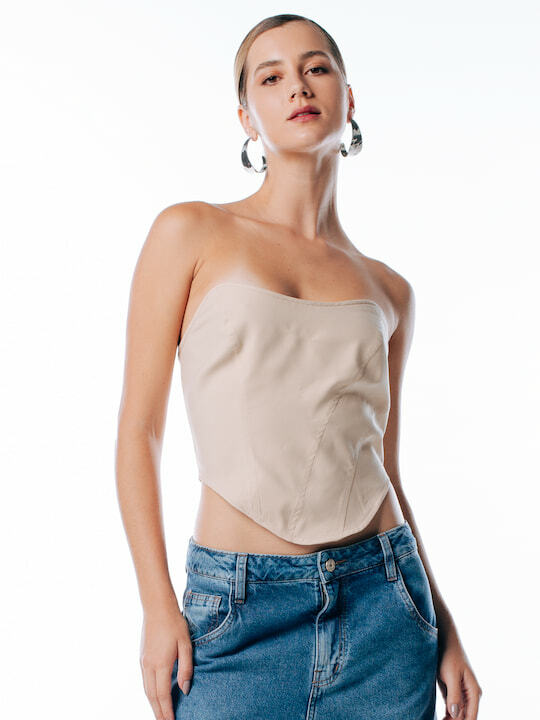 Blusa corselete alfaiataria Berlim 373102 Skenn frontal elegante