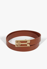 CINTO MÉDIO COURO BULL MARROM S 43001 0162 0003 SCHUTZ