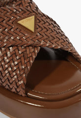 PAPETE VIENA PLATAFORMA X MARROM S 21869 0103 0002 SCHUTZ