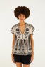 Blusa Feminina Farm rio ref. BLUSA BATA - VintedoisK
