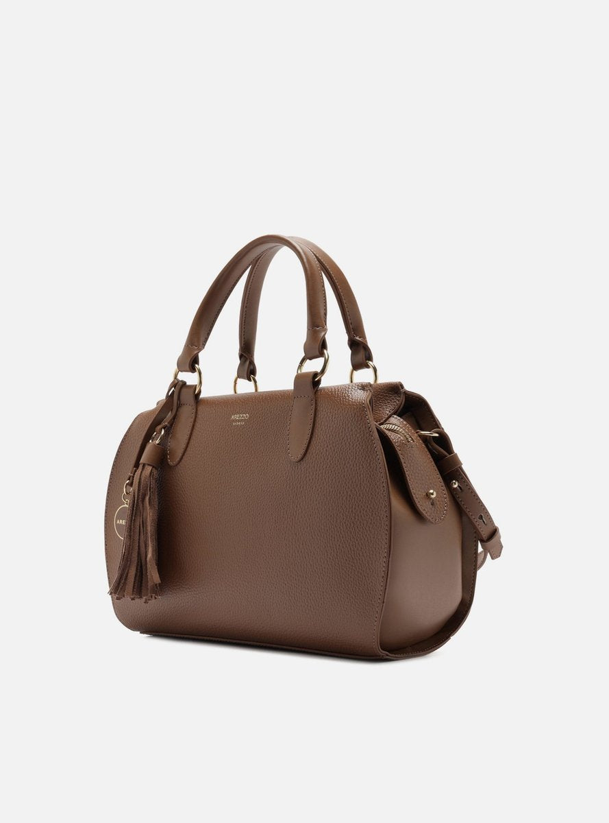 BOLSA TOTE CARAMELO GRANDE BAG CHARM DUPLO A 50021 0966 0002 AREZZO Imagem secundária do produto