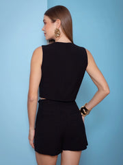 SHORTS SAIA LINHO ALFAIATARIA 403432 SKENN