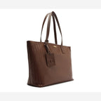 BOLSA SHOPPING GRANDE LININEAR MARROM COFFEE C 50002 0220 0009 ANACAPRI