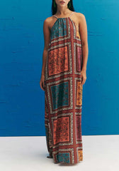 VESTIDO LONGO FRENTE DET CORDAO 102889 CACAY