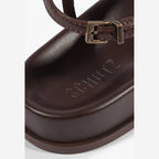 PAPETE SHOP COURO MARROM  S 22630 0043 0002 SCHUTZ