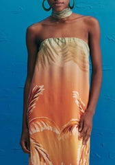VESTIDO LONGO RETO GOLINHA 102772 CACAY