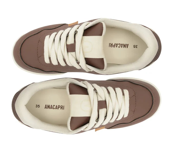 Tênis Feminino ANACAPRI ref. AC1119 MARROM - VintedoisK