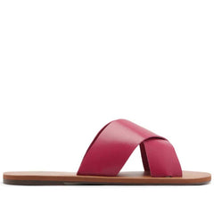 RASTEIRA TIRAS CRUZADAS COURO ROSA C 30014 0004 0099 ANACAPRI