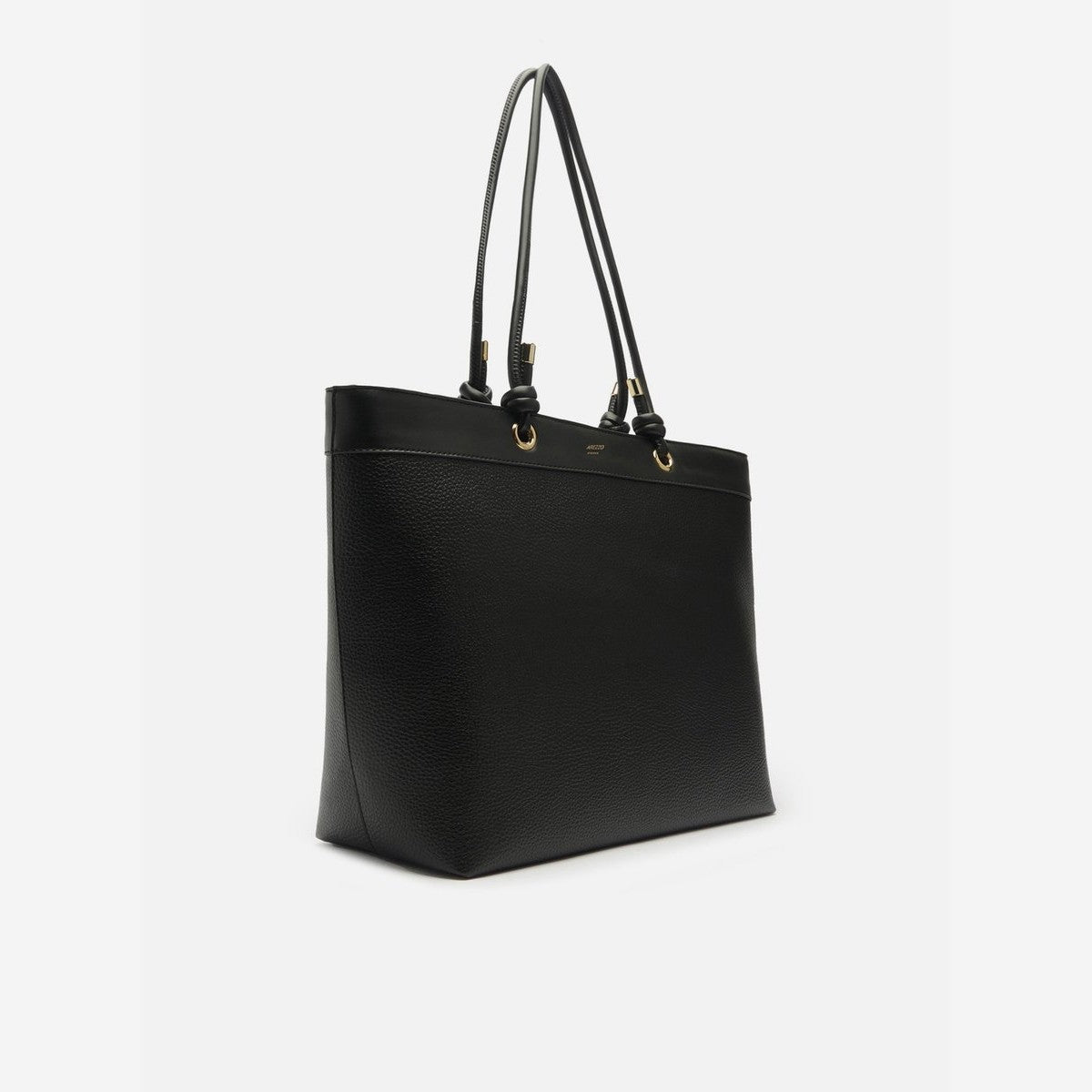 BOLSA SHOPPING PRETA GRANDE ENROLADOS A 50024 0638 0001 AREZZO