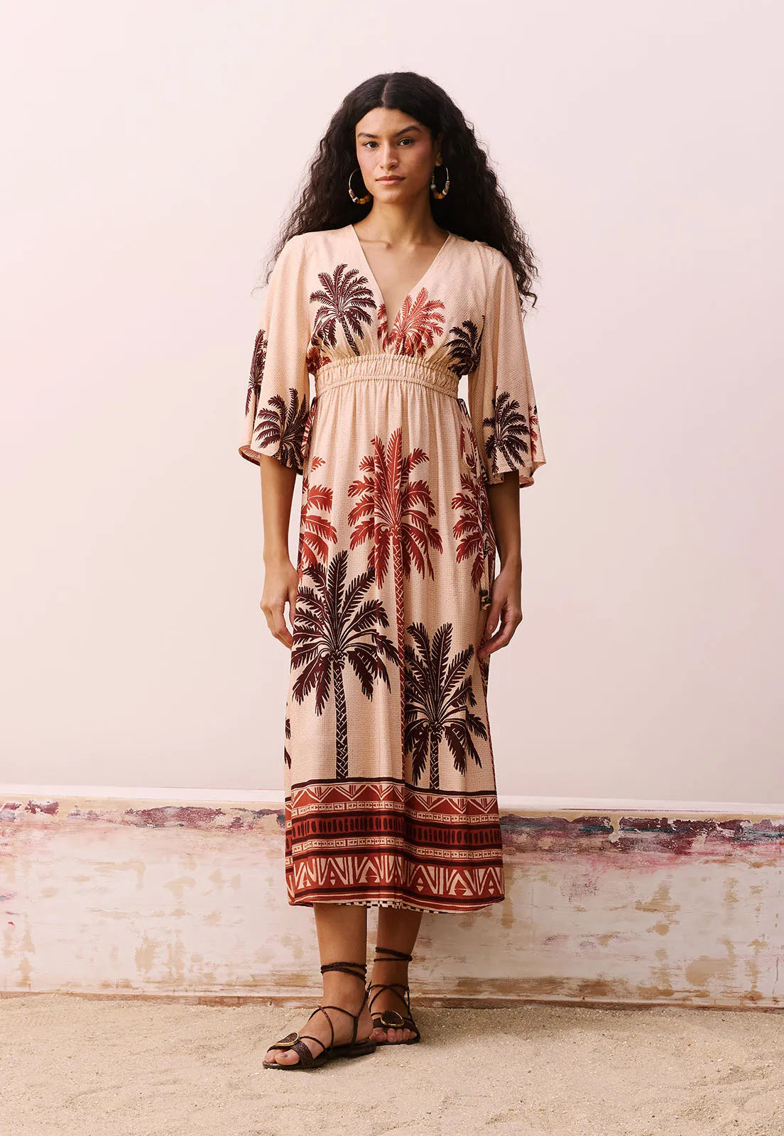 VESTIDO MAXI MIDI DETALHE TUNEL 105803 CACAY