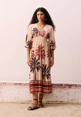 VESTIDO MAXI MIDI DETALHE TUNEL 105803 CACAY