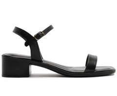 SANDÁLIA SALTO BLOCO MINIMAL PRETA C 30754 0003 0003 ANACAPRI