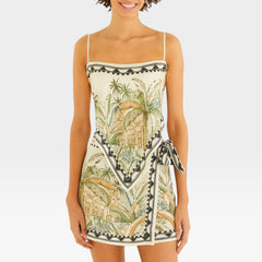 BLUSA REGATA TERESA LENÇO 356720 FARM RIO