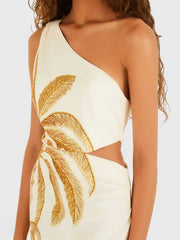 VESTIDO OMBRO SO PAISAGEM TROPICAL 352343 FARM RIO