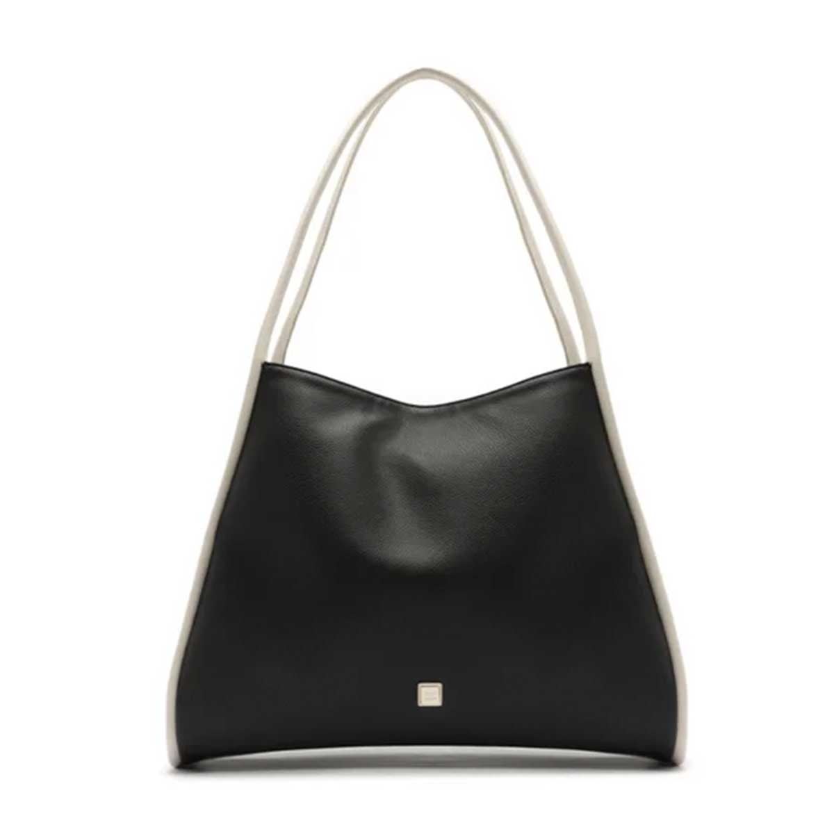 BOLSA SHOPPING GRANDE BOHO BOTÃO PRETA C 50002 0153 0001 ANACAPRI