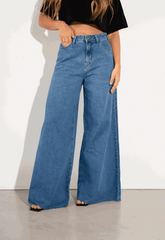 CALÇA JEANS PANTALONA MEDIA ESSENTIALS 8238 ALCANCE