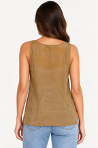 BLUSA REGATA ALÇA LARGA CETIM 1577 AISHTY
