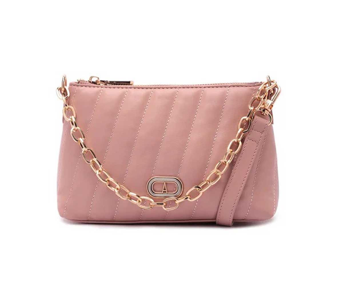 BOLSA TIRACOLO PEQUENA TEXTURIZADA CORRENTE ROSA C 50036 0033 0004 ANACAPRI