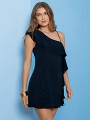 VESTIDO BABADOS ALFAIATARIA 403611 SKENN