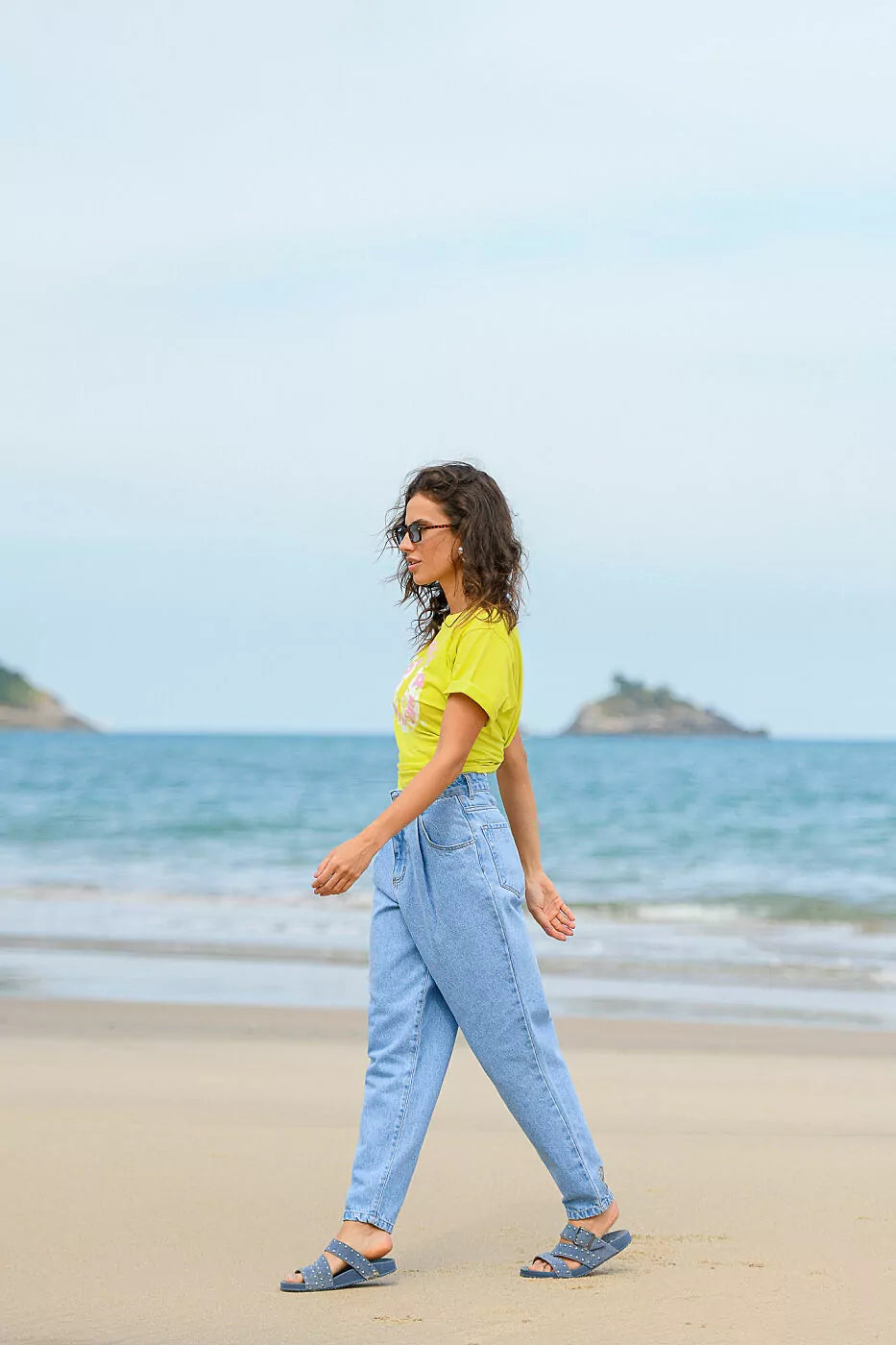 Calça Feminina Alcance ref. JEANS CLARA - VintedoisK