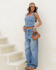 CALÇA JEANS NEW BAGGY CLARA 93630 ALCANCE