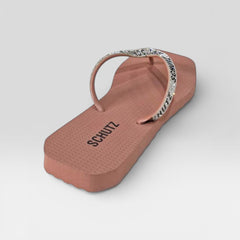 CHINELO BEGE TIRA BRILHO S 22295 0010 0010 SCHUTZ