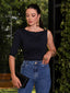 Blusa Assimétrica 414105 Skenn frente feminina