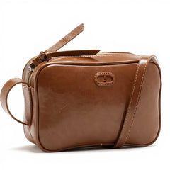 BOLSA TIRACOLO MARROM PEQUENA C 50016 2013 0004 ANACAPRI