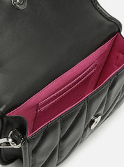 BOLSA PRETA TIRACOLO PEQUENA A 50029 0187 0001 AREZZO