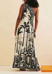 Vestido Longo Ombro Corda 103194 Cacay