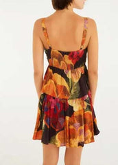 VESTIDO CURTO CHITA BACANA 341290 FARM RIO