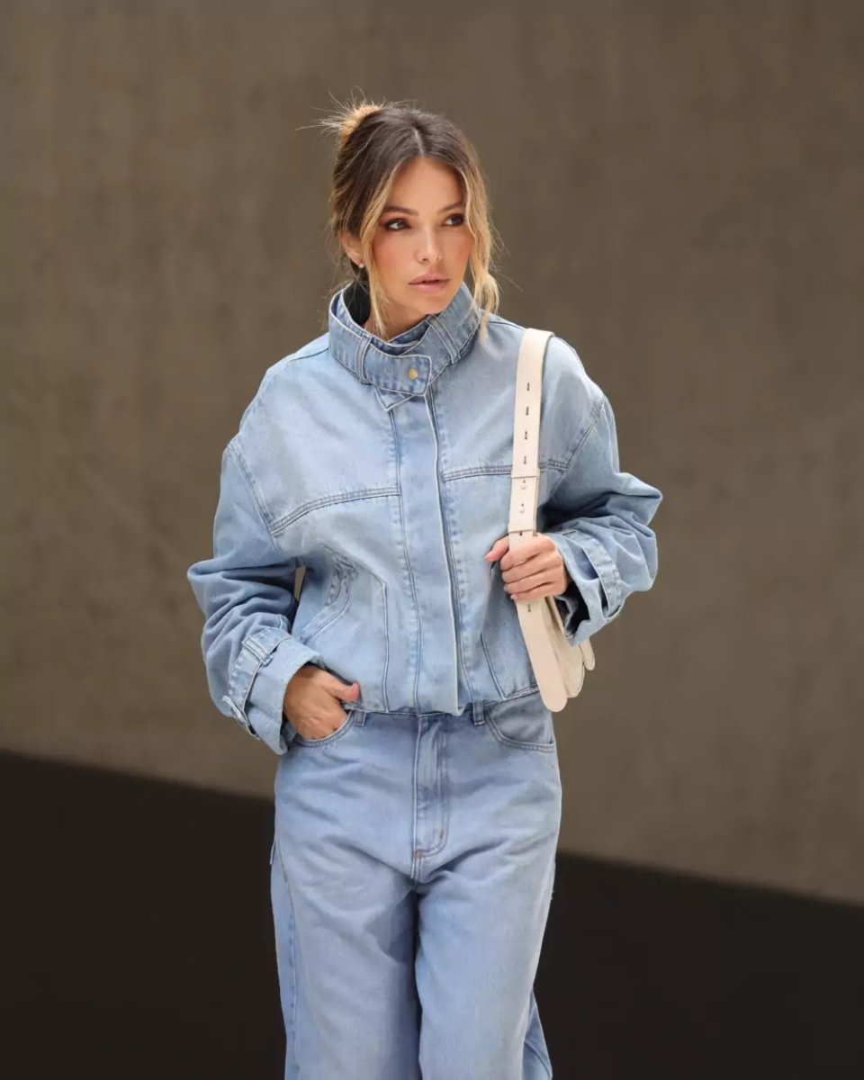Jaqueta Feminino Alcance ref. JAQUETA JEANS - VintedoisK