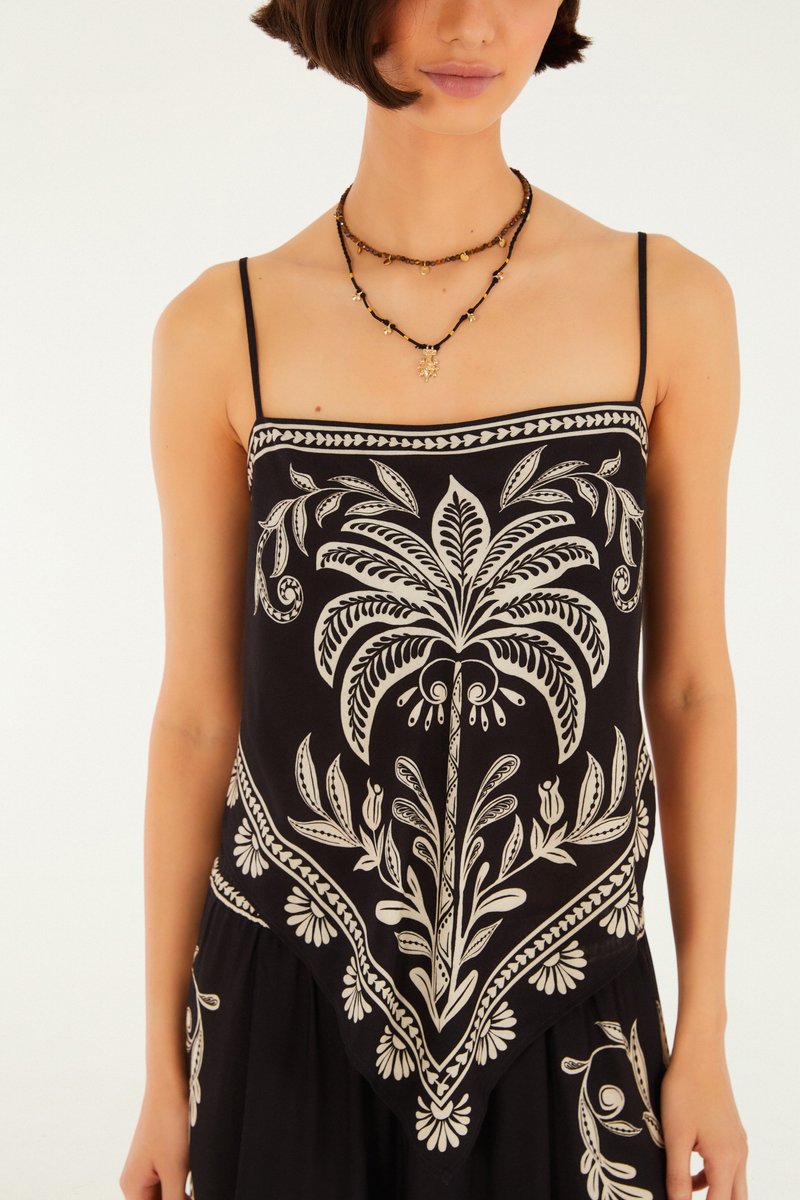 Blusa Feminina Farm ref. REGATA LENCO - VintedoisK
