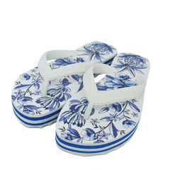 CHINELO DE DEDO FLIP FLOP BRANCO AZUL J 10060 0015 0002 FARM SHOES